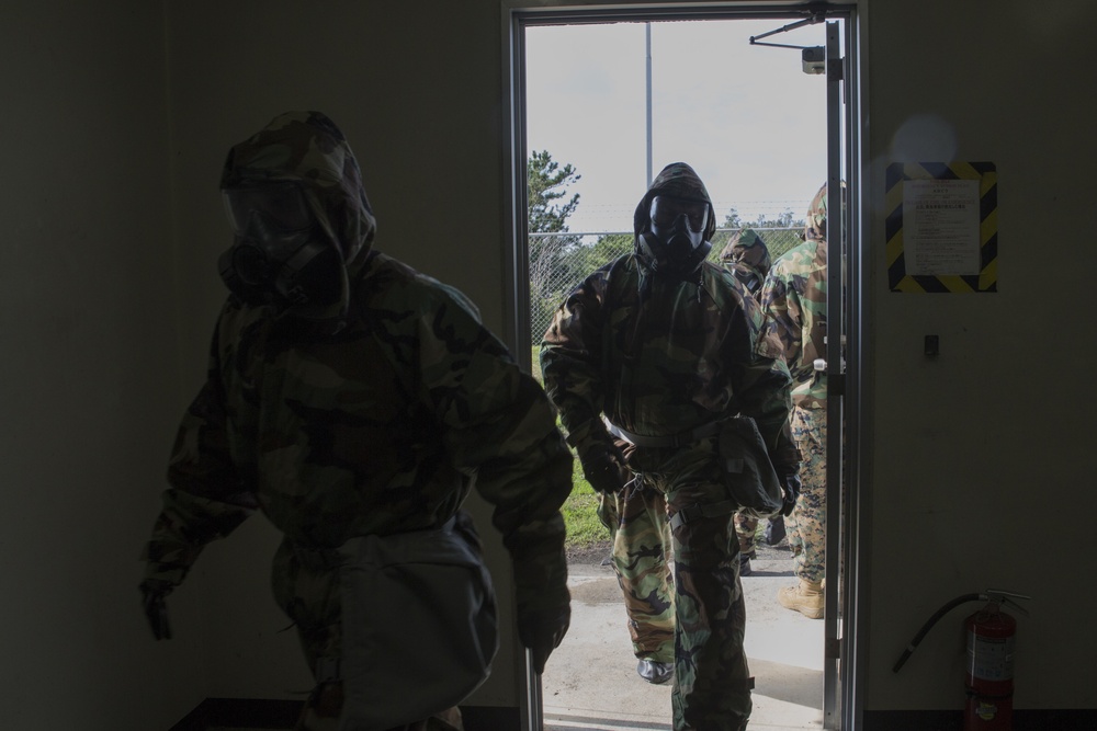 31st MEU Marines complete CBRN training