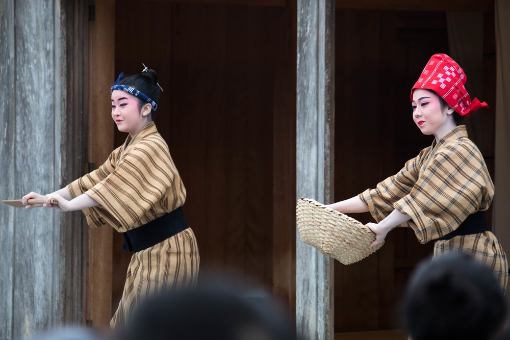 Shuri Castle’s 2019 New Year's celebration