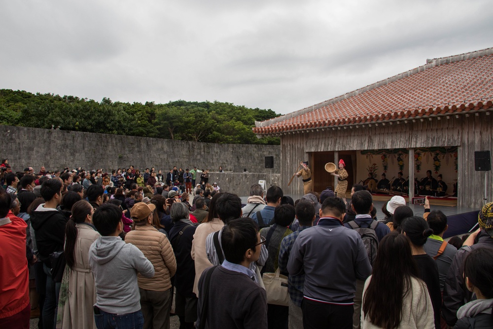 Shuri Castle’s 2019 New Year's celebration