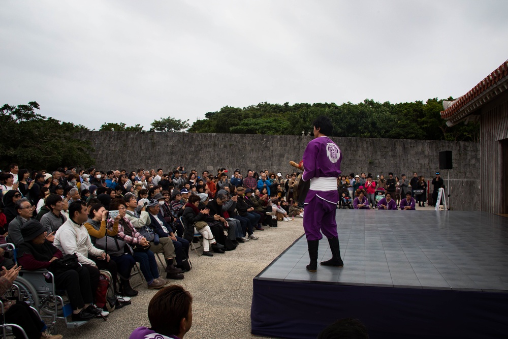 Shuri Castle’s 2019 New Year's celebration