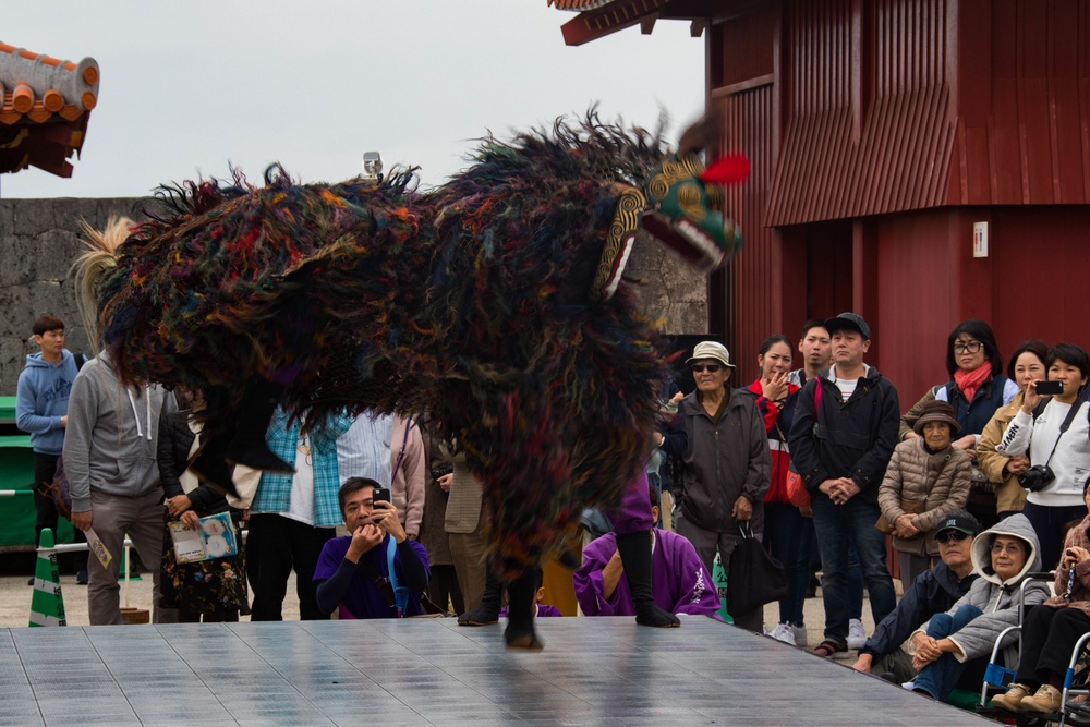 Shuri Castle’s 2019 New Year's celebration