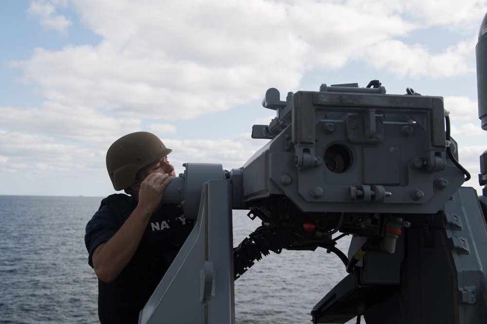 Stockdale Conducts Live-Fire Exercise