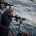 U.S. Sailor conducts live-fire exercise