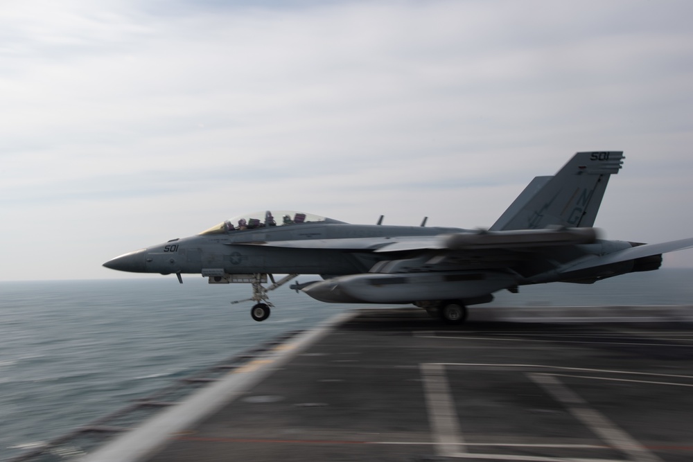 USS John C. Stennis (CVN 74) conducts flight operations