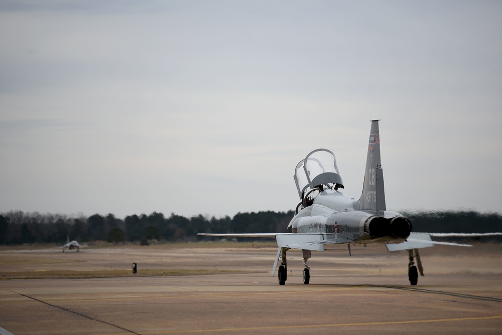 T-38C Talon prepares for take-off