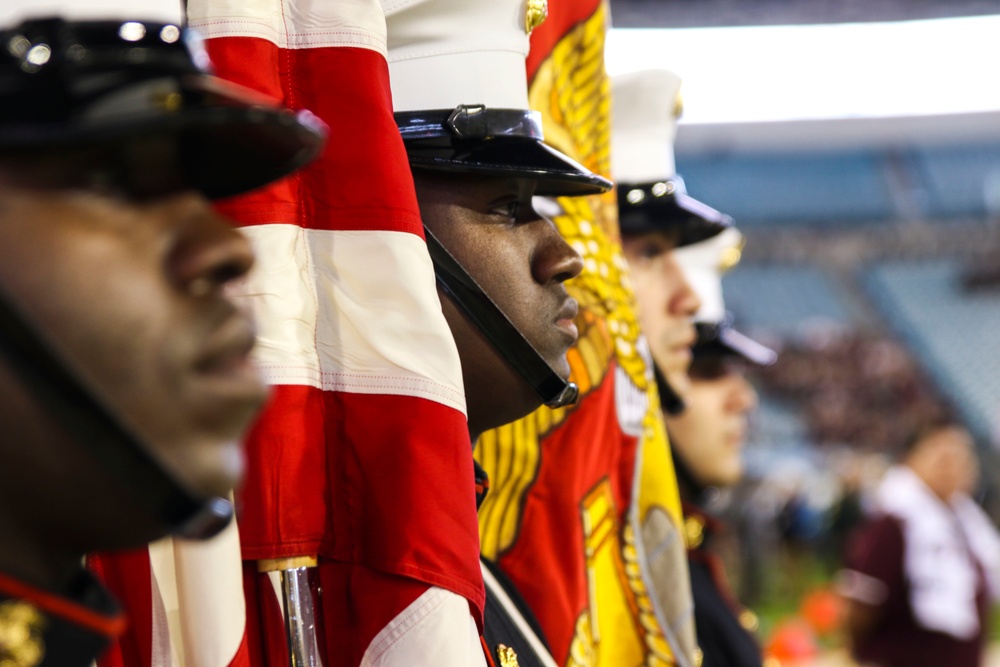 Marines partner with Taxslayer Gator Bowl