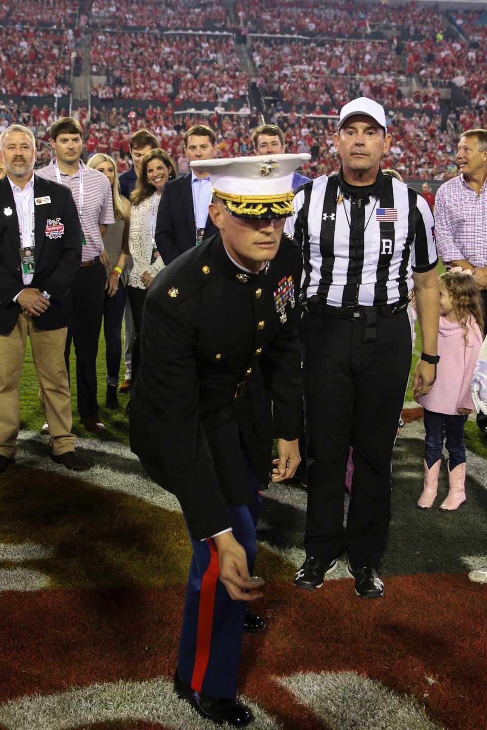 Marines partner with Taxslayer Gator Bowl