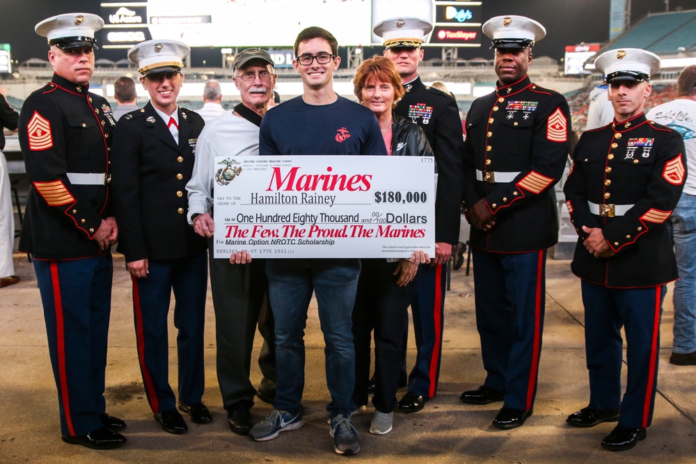 Marines partner with Taxslayer Gator Bowl