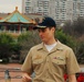 Promotion ceremony aboard a Battleship