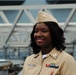 Promotion ceremony aboard a Battleship