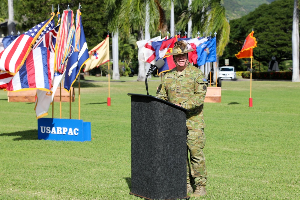 USARPAC holds ceremony honoring Australian Generals