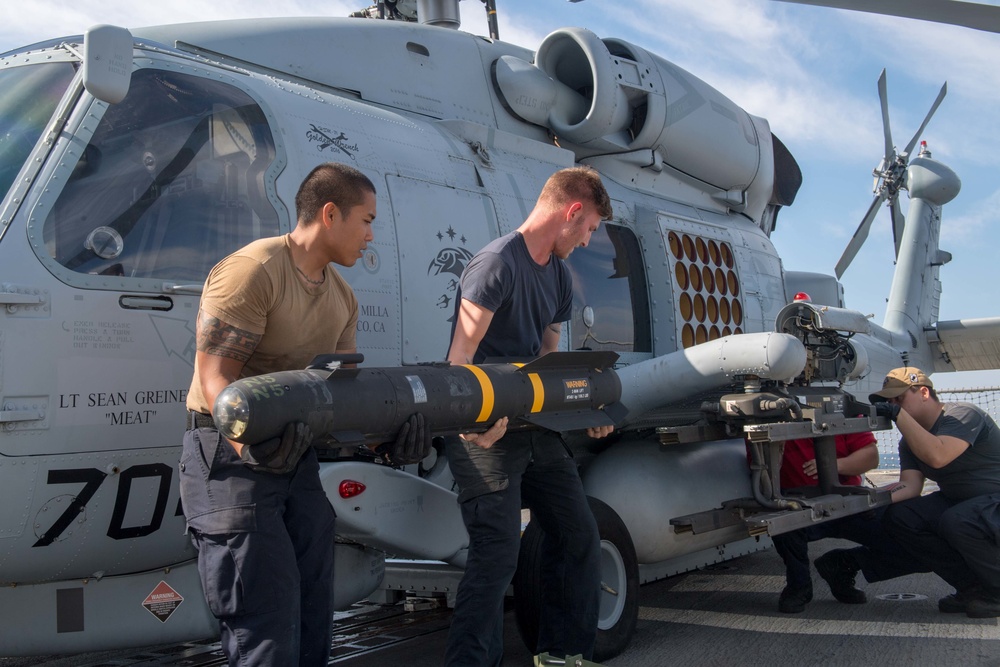 Helicopter Maritime Strike Squadron (HSM 71), aboard USS Stockdale (DDG 106)