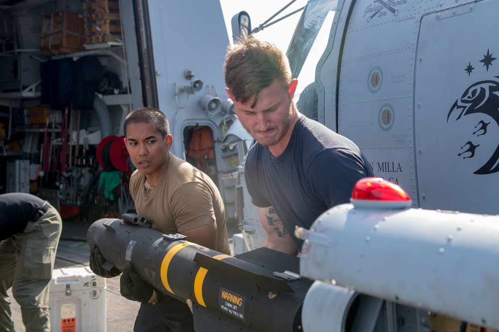 Helicopter Maritime Strike Squadron (HSM 71), aboard USS Stockdale (DDG 106)