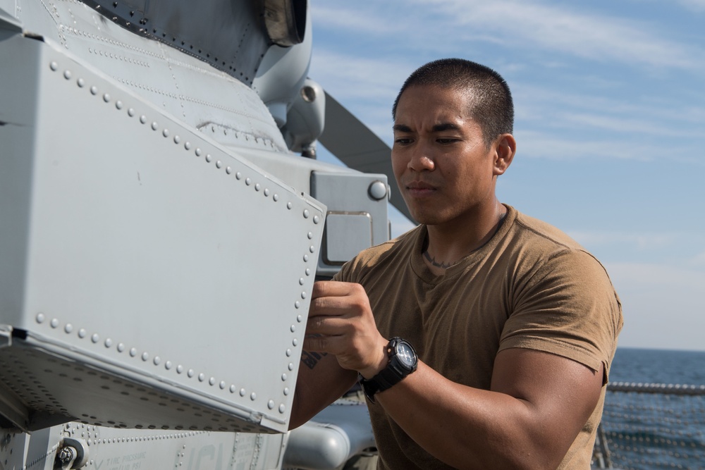 Helicopter Maritime Strike Squadron (HSM 71), aboard USS Stockdale (DDG 106)