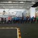 The aircraft carrier USS John C. Stennis (CVN 74) conducts replenishment-at-sea