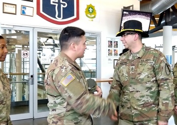 Montanez promoted to 1SG