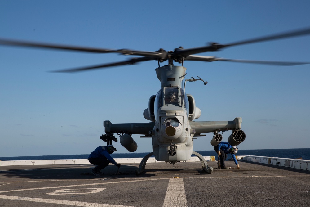 USS Anchorage Flight Operations