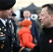 Headquarters, Mission Command Element (Provisional) Soldiers attend the 100th anniversary celebration of the greater Poland uprising and the banner award ceremony for the Mobile Air Operations Command