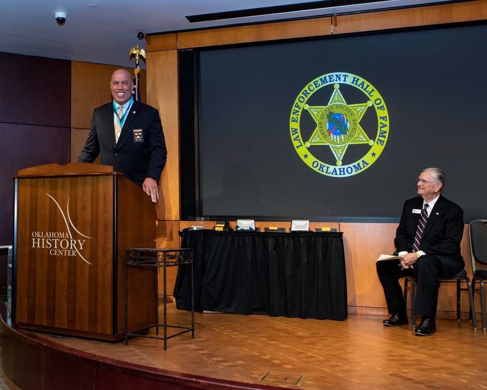 Oklahoma Law Enforcement Hall of Fame inducts Oklahoma National Guard General