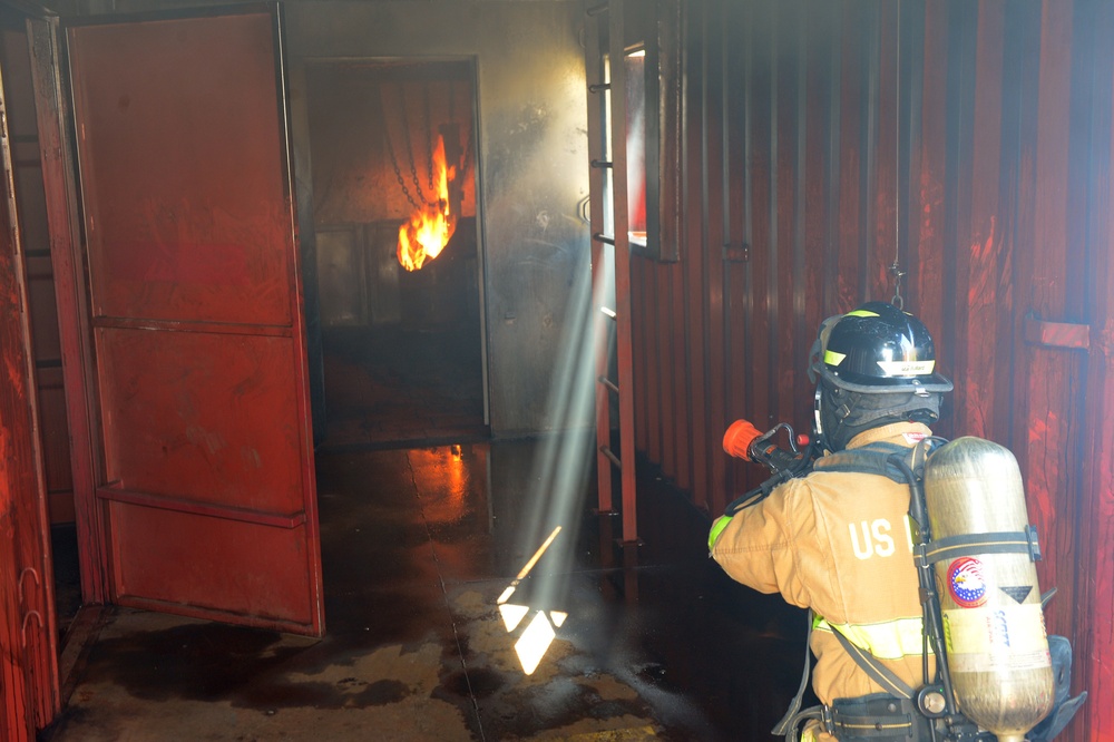 fire training exercise