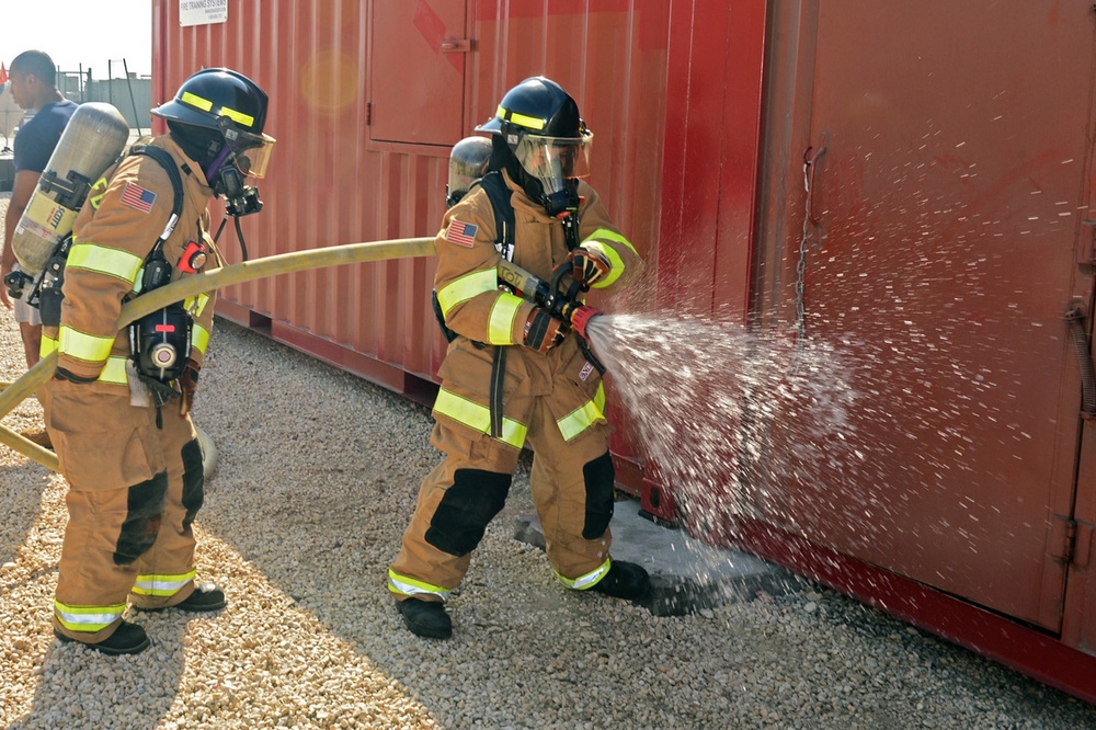 fire training exercise