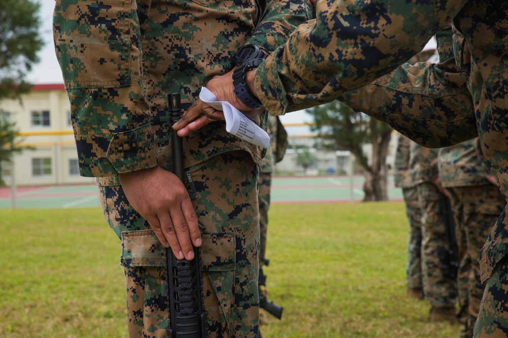 31st MEU Marines prepare for Commanding General’s Readiness Inspection