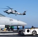 The aircraft carrier USS John C. Stennis (CVN 74) conducts flight operations