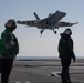 The aircraft carrier USS John C. Stennis (CVN 74) conducts flight operations
