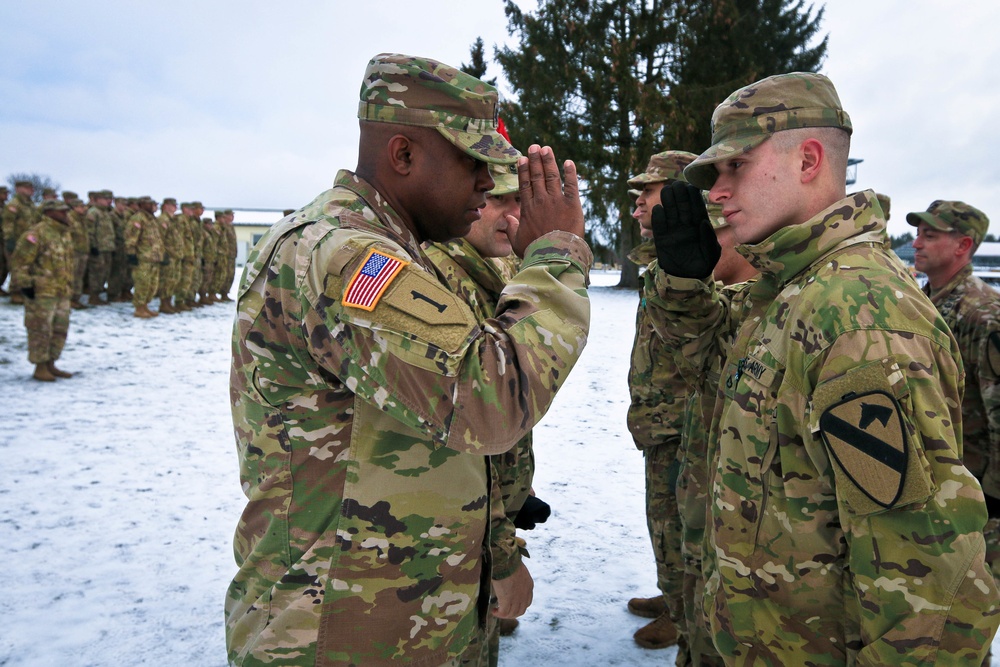 Pfc. Gordon Coakley: 2-5 CAV Soldier of the month (December)