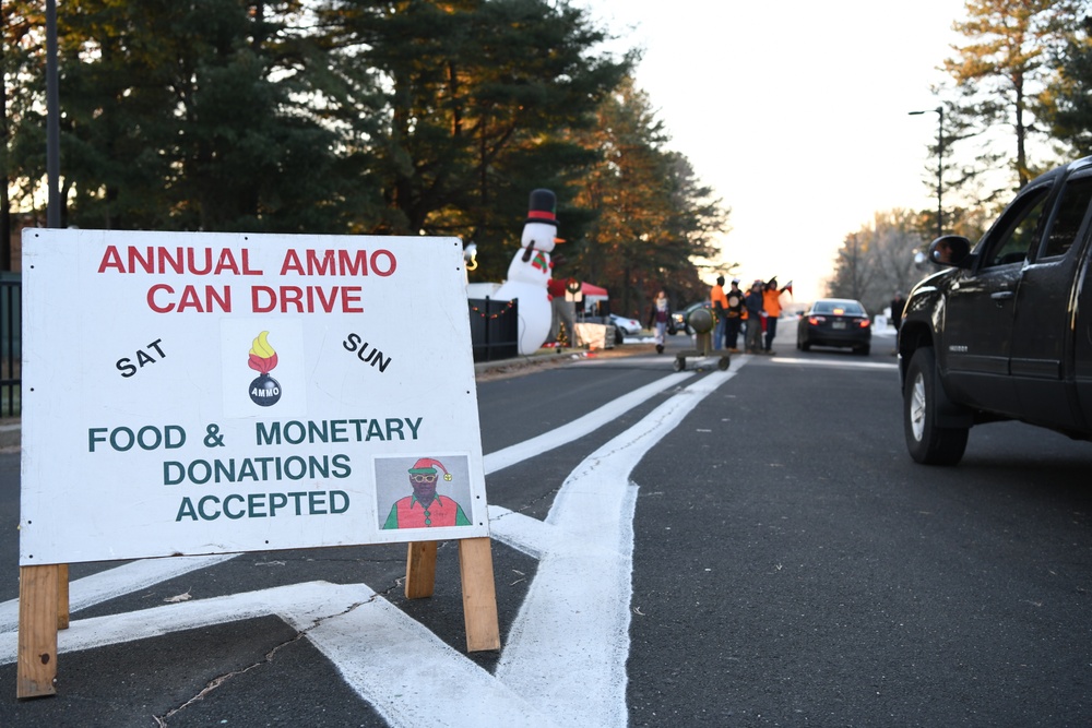 104th Fighter Wing Airmen collect donations at Annual Ammo Can Drive