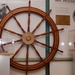 USS West Virginia (BB 48) wheel