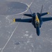 78th Air Refueling Squadron Refuels Blue Angels