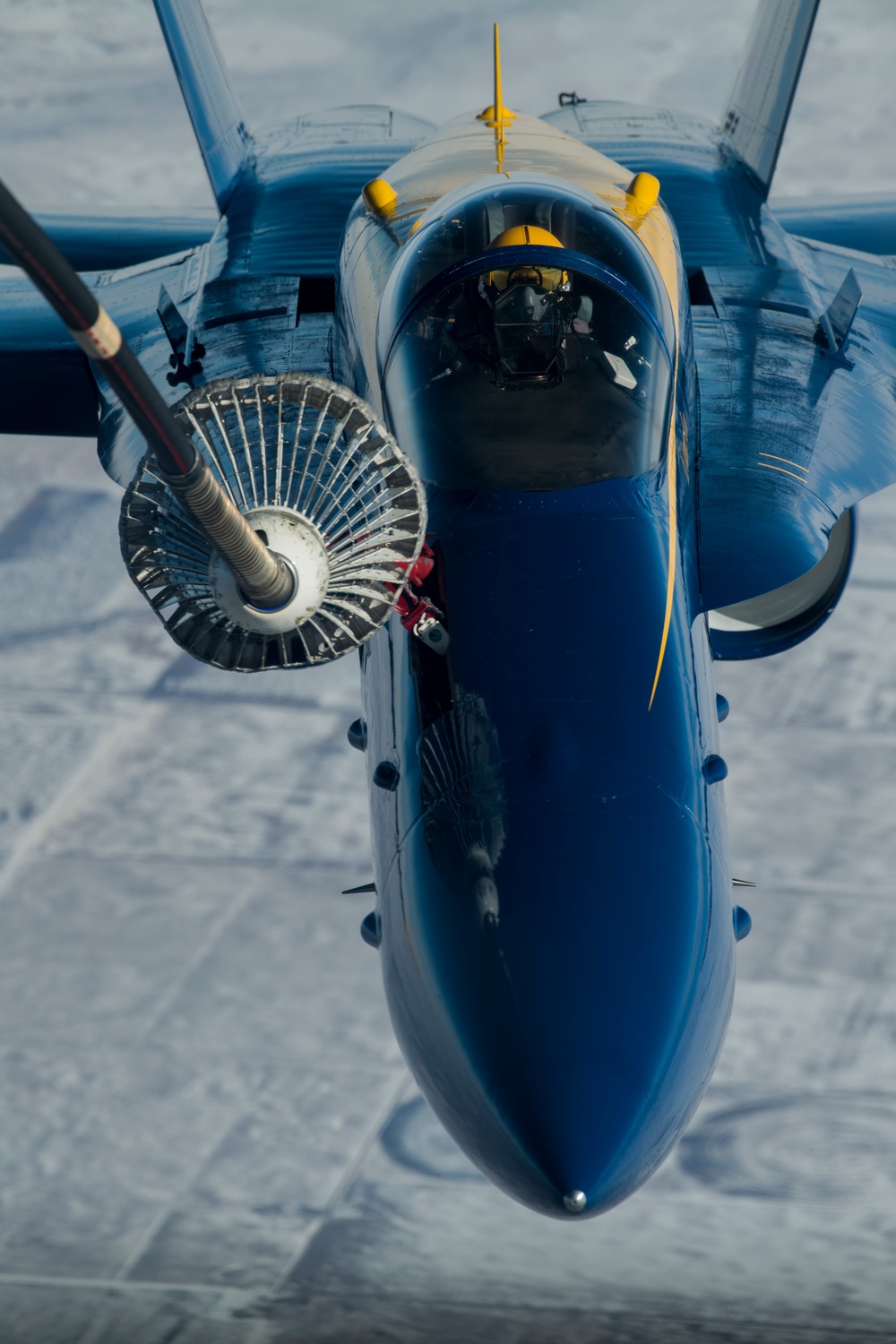 78th Air Refueling Squadron Refuels Blue Angels