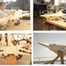 Wooden aircraft models
