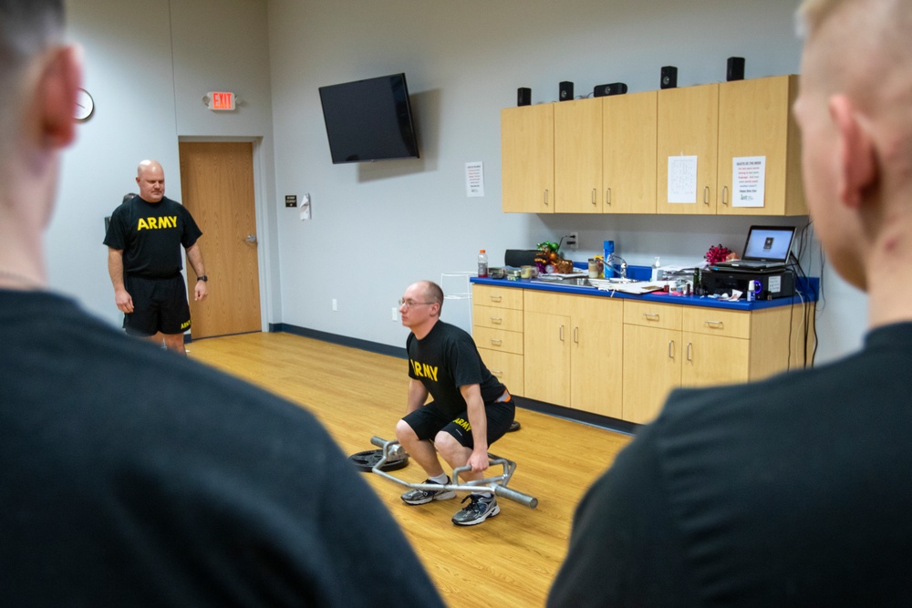 135th MPAD Soldiers train for ACFT
