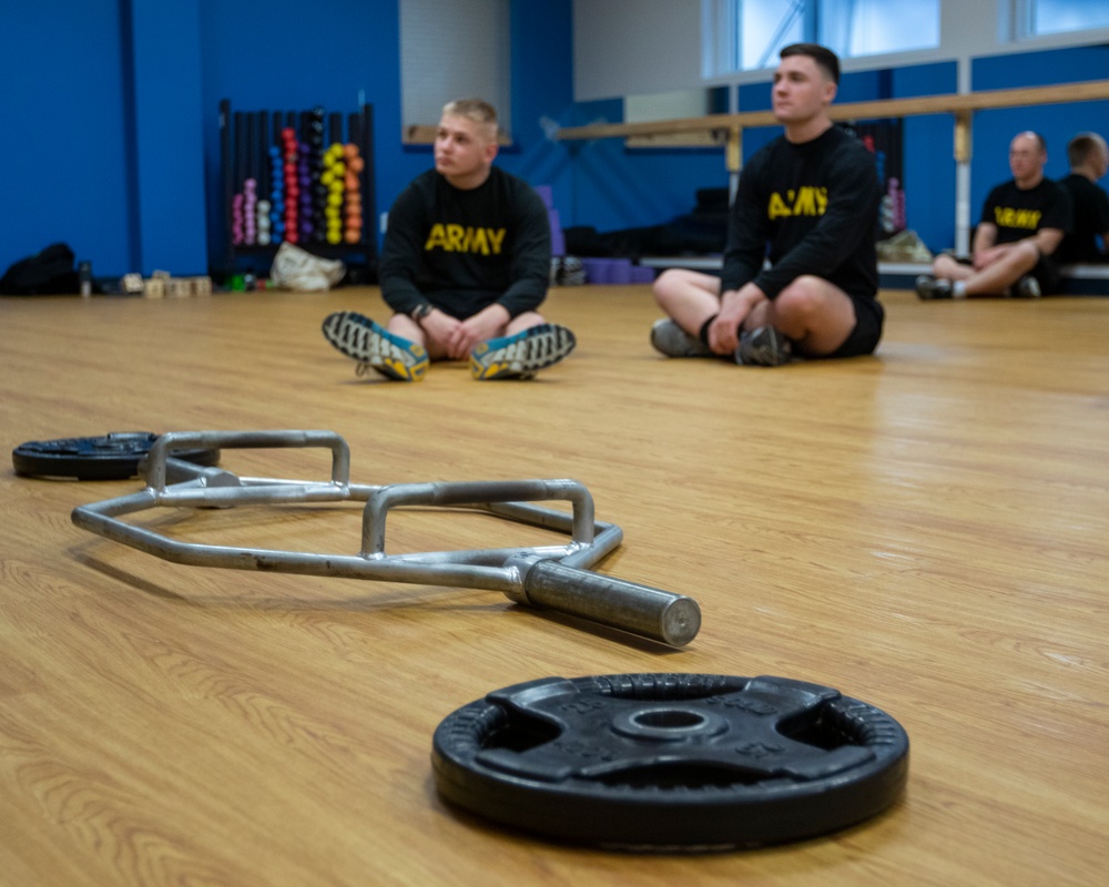 135th MPAD Soldiers train for ACFT