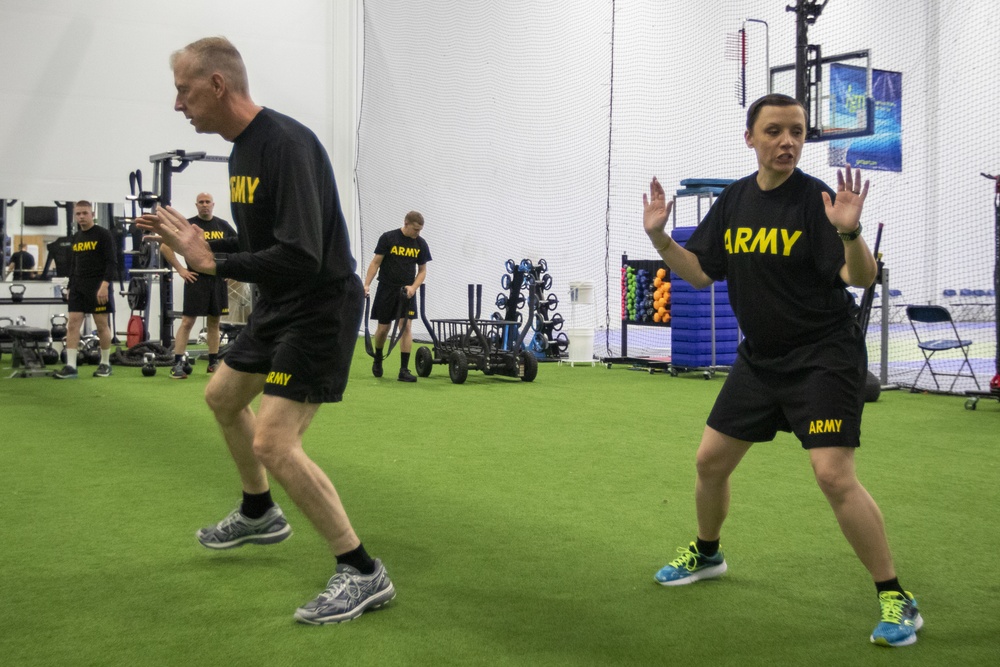 135th MPAD Soldiers train for ACFT