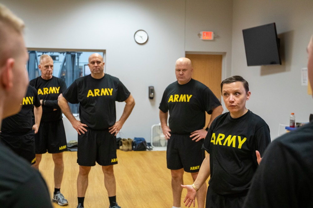 135th MPAD Soldiers train for ACFT