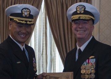 Inauguration Ceremony of New Navy Cyber Warfare Development Group Reserve Unit