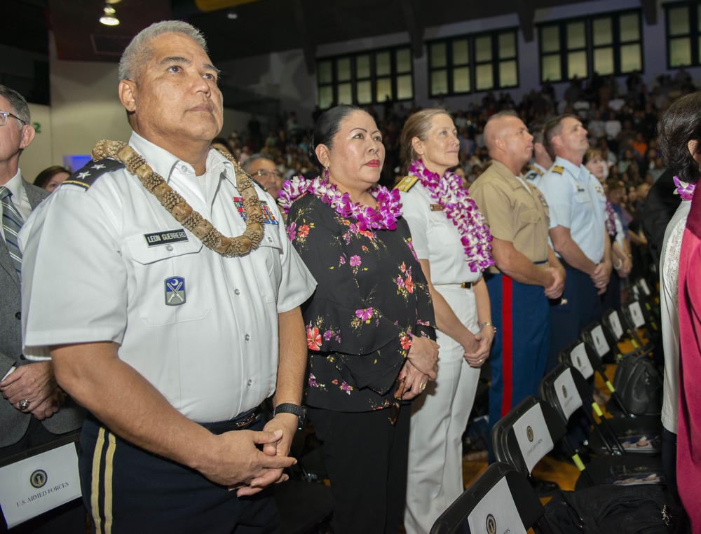 Joint Region Marianas Commander Attends Gubernatorial, Legislative Inaugurations In Guam