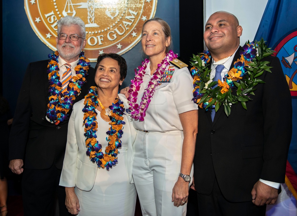 Joint Region Marianas Commander Attends Gubernatorial, Legislative Inaugurations In Guam