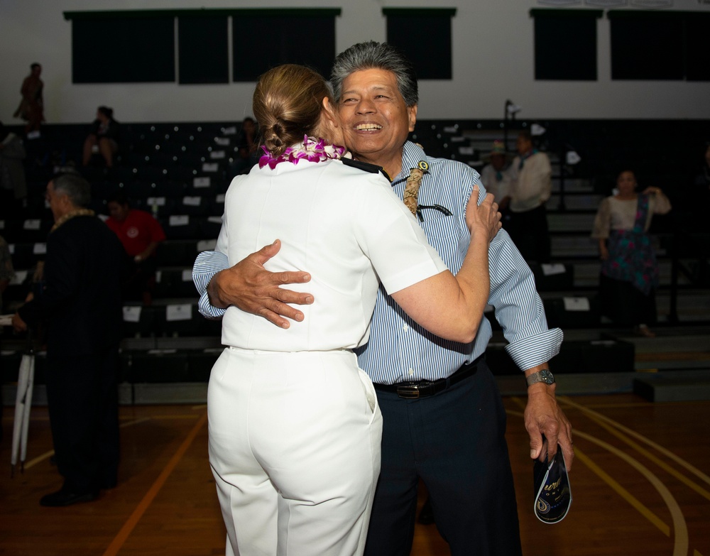 Joint Region Marianas Commander Attends Gubernatorial, Legislative Inaugurations In Guam