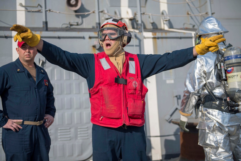 Crash and Salvage Aboard USS McCampbell