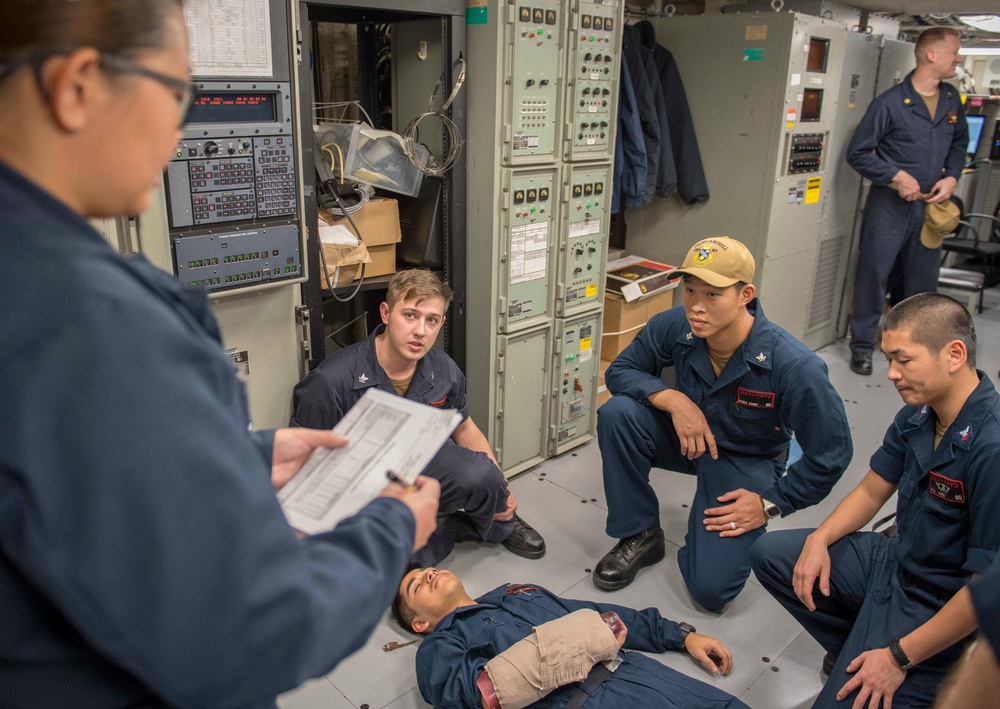 MTT Aboard USS McCampbell