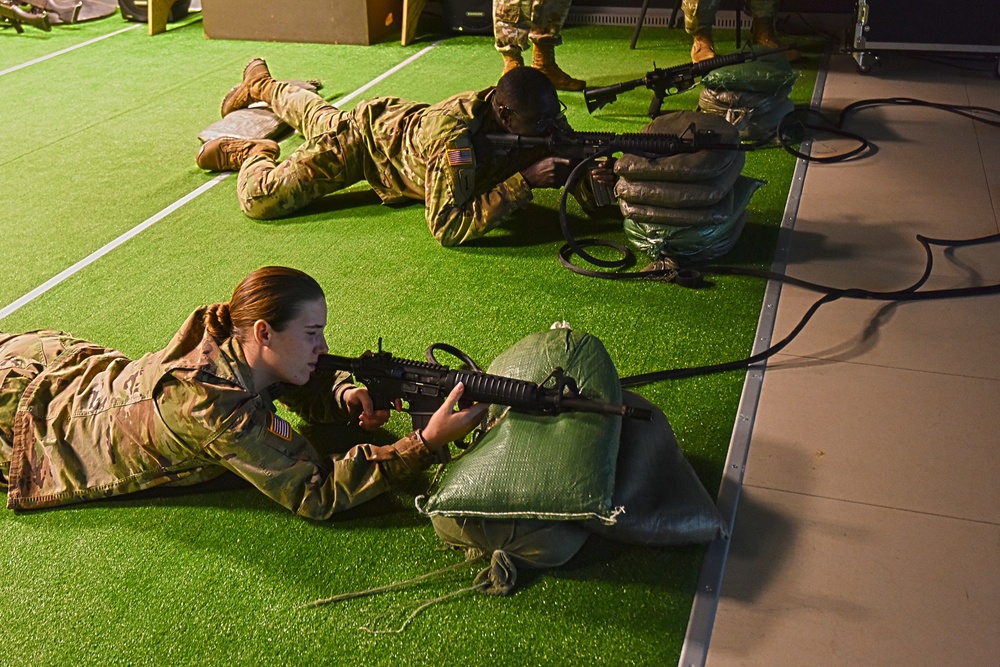 Marksmanship Training at Caserma Del Din Jan. 8, 2019