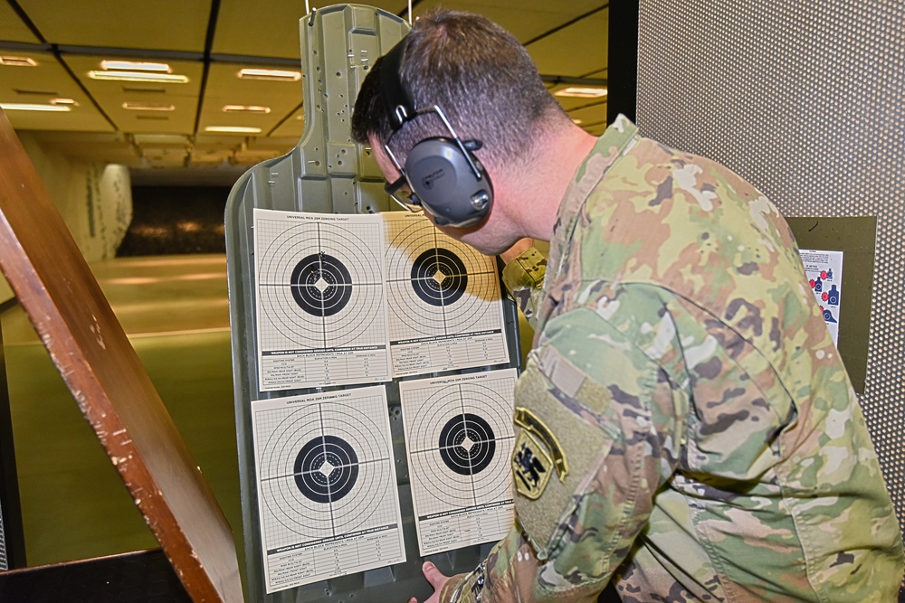 Marksmanship Training at Caserma Del Din Jan. 8, 2019