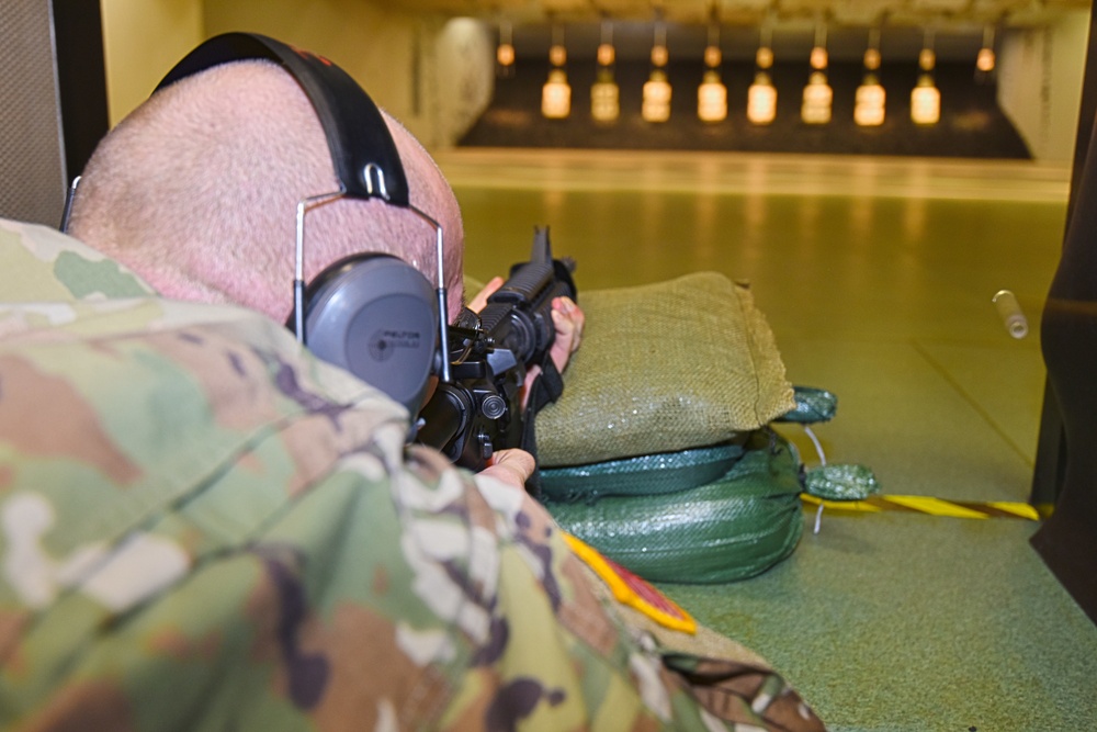 Marksmanship Training at Caserma Del Din Jan. 8, 2019