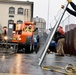 Parking lot gate removal