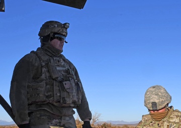 Echoes from the desert: 1-147th Field Artillery Battalion conducts live-fire rocket exercises