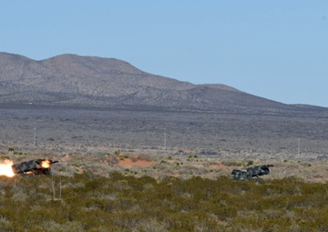Echoes from the desert: 1-147th Field Artillery Battalion conducts live-fire rocket exercises